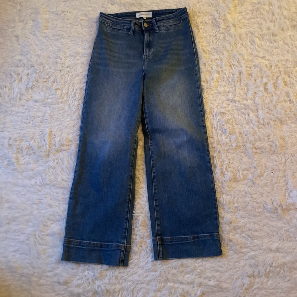 Blue Straight Leg Women's Jeans